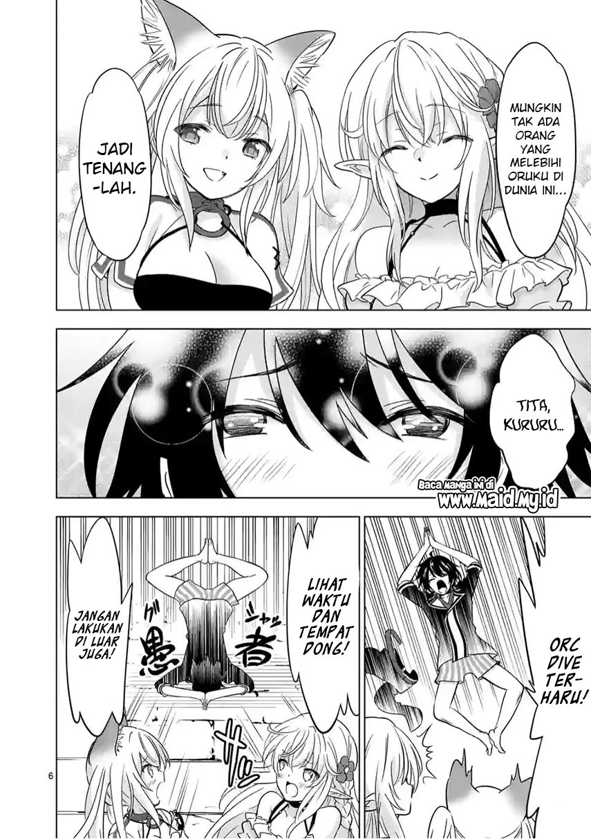 Shijou Saikyou Orc-san no Tanoshii Tanetsuke Harem Zukuri Chapter 70 Bahasa Indonesia