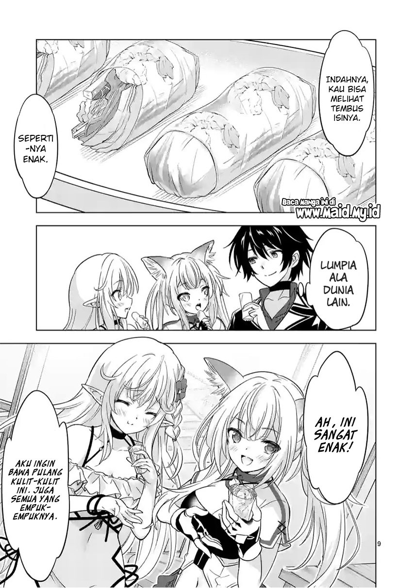 Shijou Saikyou Orc-san no Tanoshii Tanetsuke Harem Zukuri Chapter 70 Bahasa Indonesia