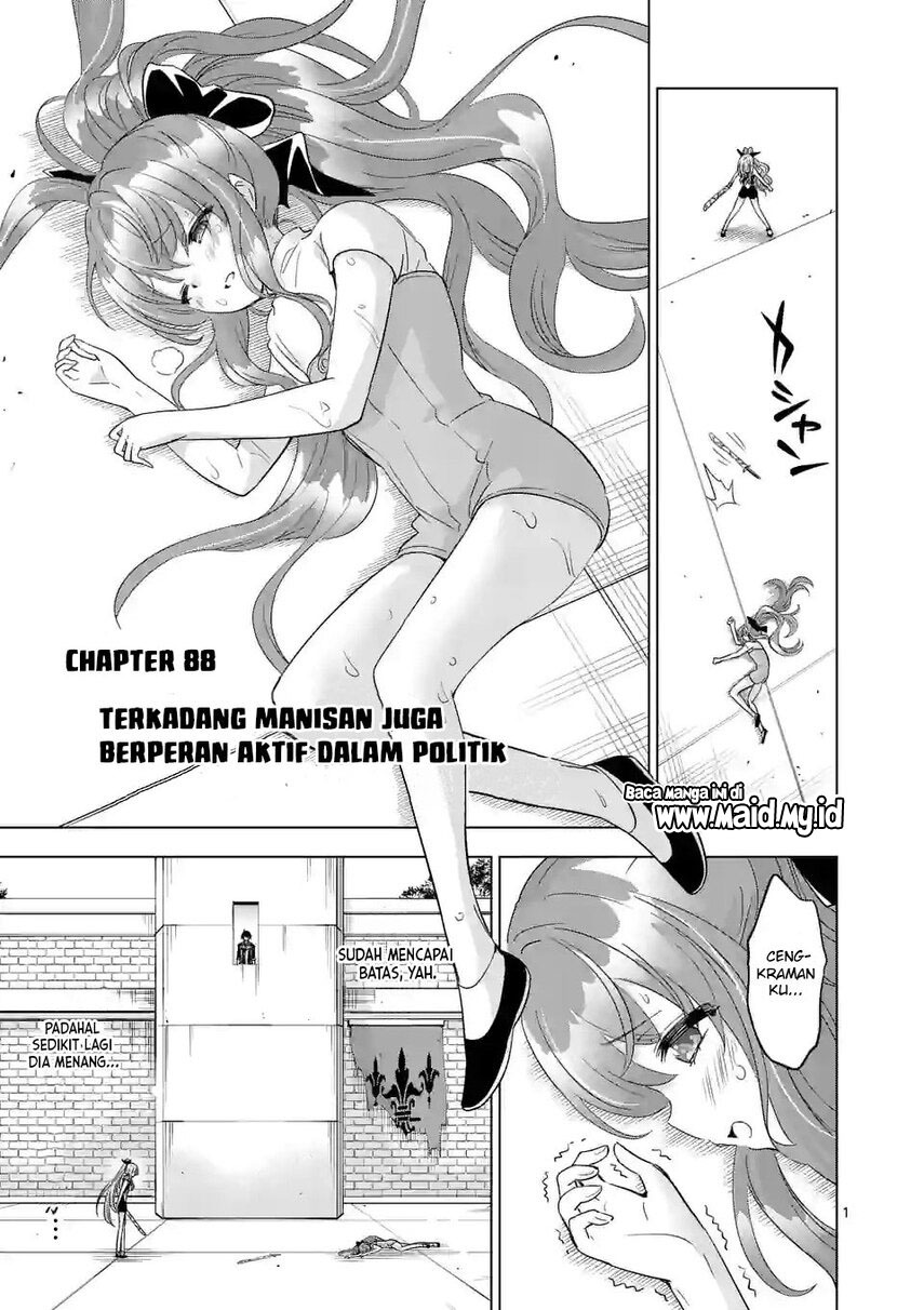 Shijou Saikyou Orc-san no Tanoshii Tanetsuke Harem Zukuri Chapter 88 Bahasa Indonesia