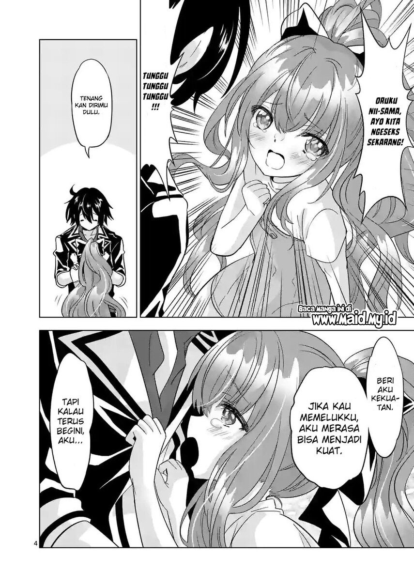 Shijou Saikyou Orc-san no Tanoshii Tanetsuke Harem Zukuri Chapter 88 Bahasa Indonesia