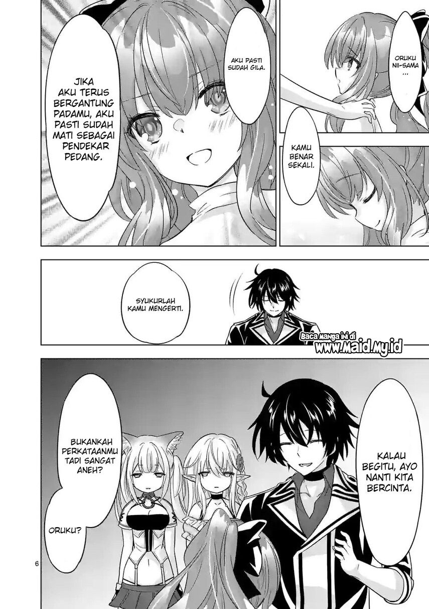Shijou Saikyou Orc-san no Tanoshii Tanetsuke Harem Zukuri Chapter 88 Bahasa Indonesia