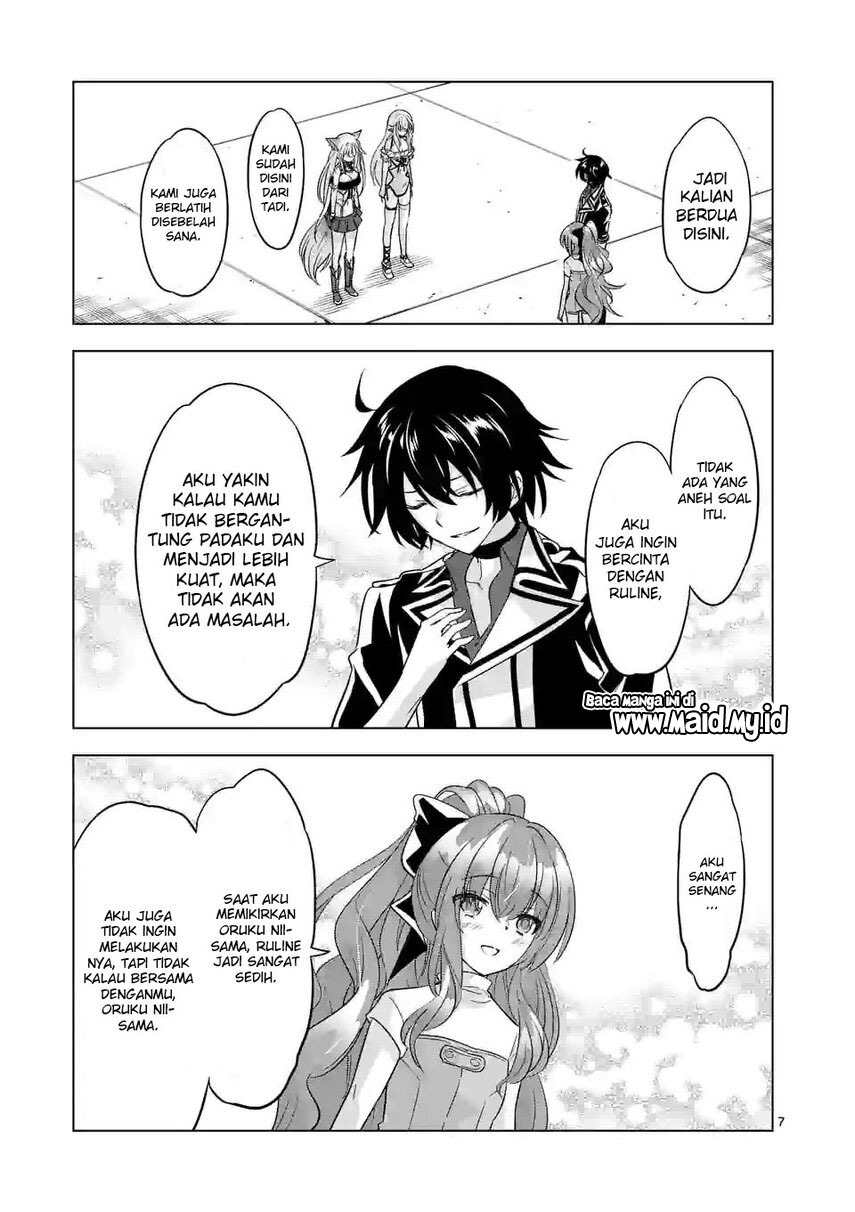 Shijou Saikyou Orc-san no Tanoshii Tanetsuke Harem Zukuri Chapter 88 Bahasa Indonesia