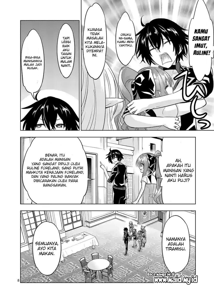 Shijou Saikyou Orc-san no Tanoshii Tanetsuke Harem Zukuri Chapter 88 Bahasa Indonesia