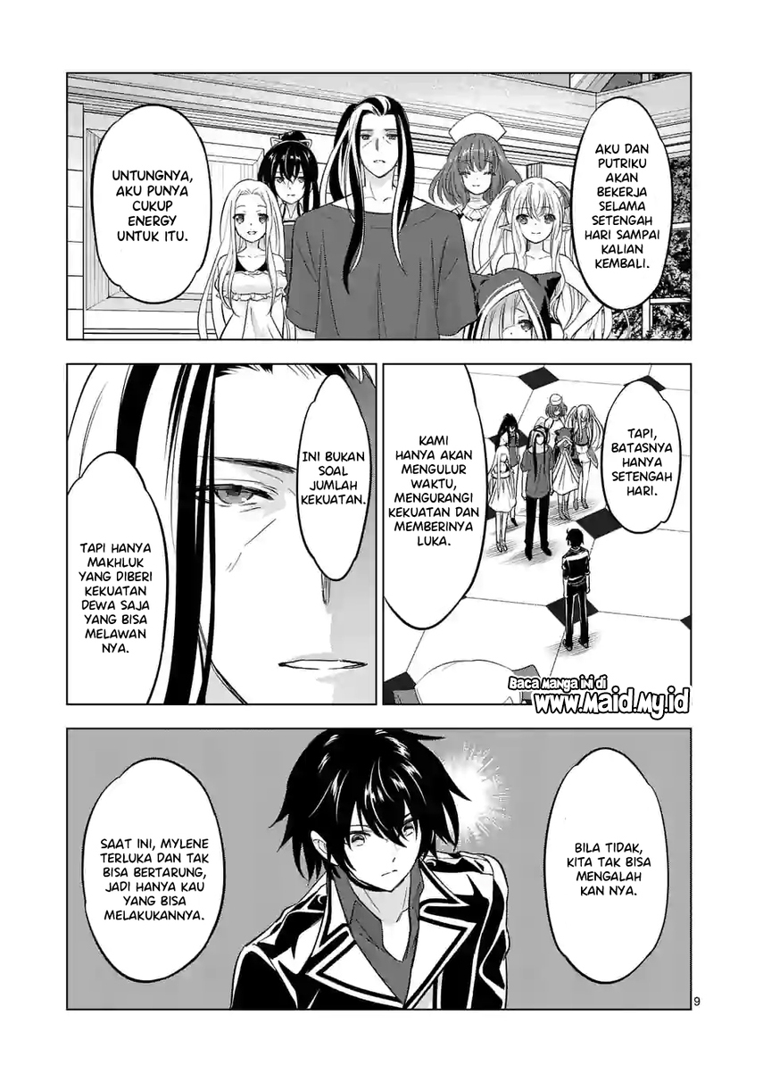 Shijou Saikyou Orc-san no Tanoshii Tanetsuke Harem Zukuri Chapter 97 Bahasa Indonesia