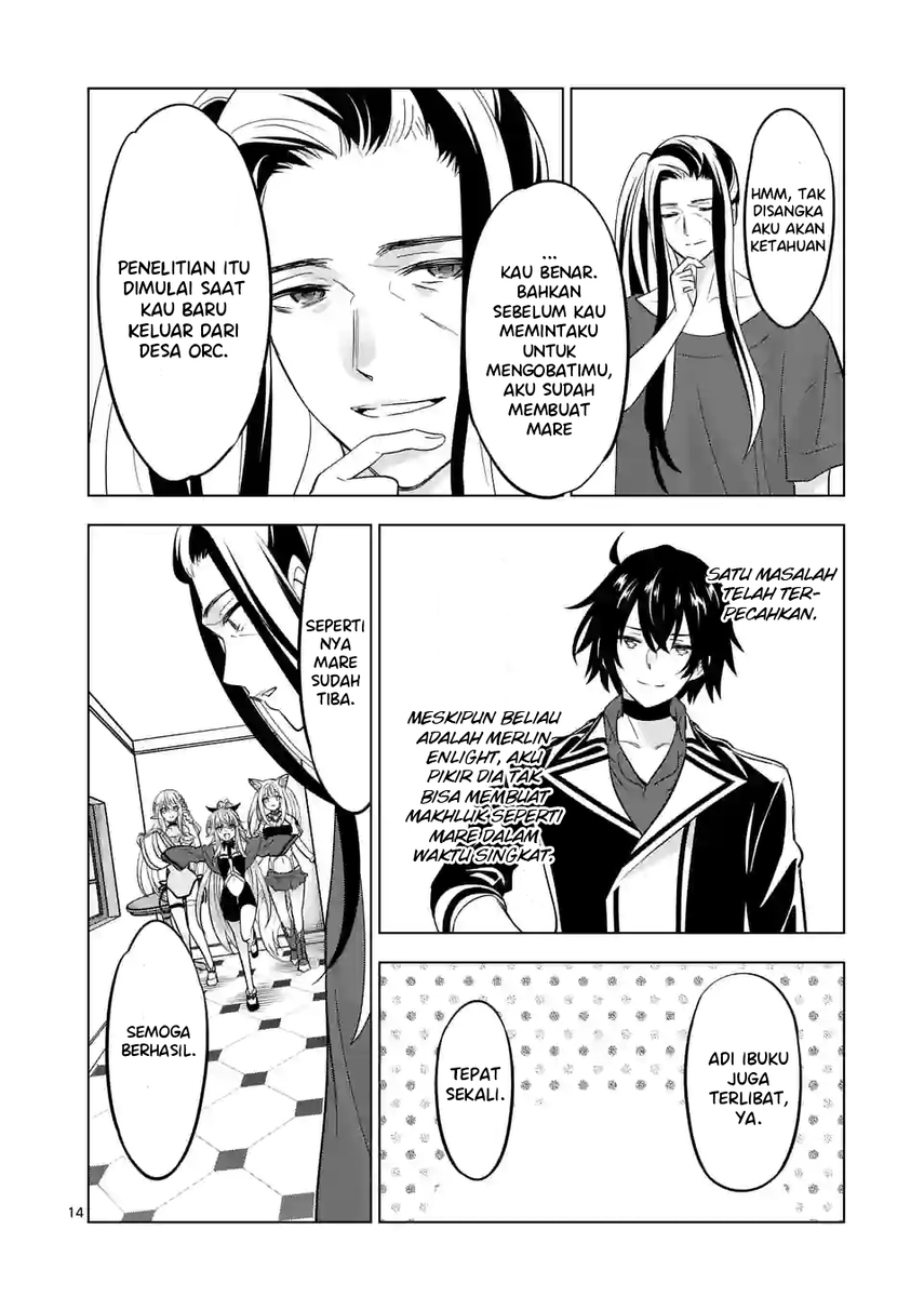 Shijou Saikyou Orc-san no Tanoshii Tanetsuke Harem Zukuri Chapter 97 Bahasa Indonesia