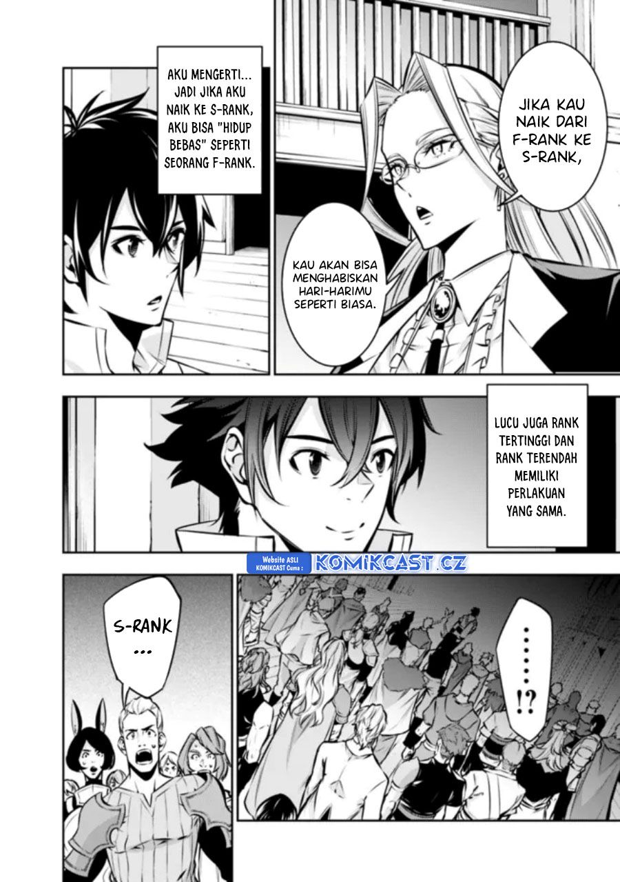 Shijou Saikyou no Mahou Kenshi, F Rank Boukensha ni Tensei Suru Chapter 109 Bahasa Indonesia