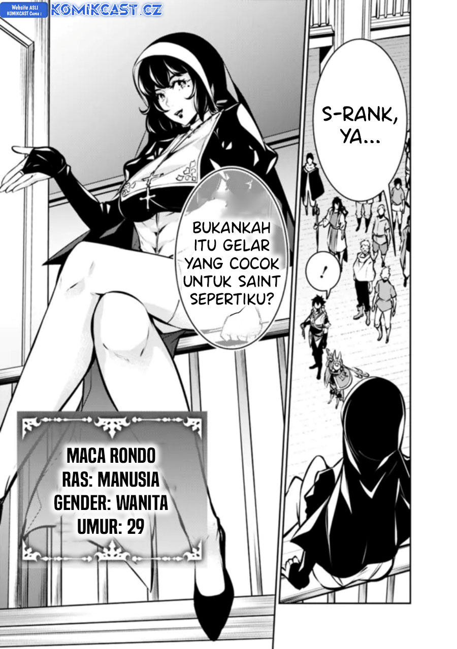 Shijou Saikyou no Mahou Kenshi, F Rank Boukensha ni Tensei Suru Chapter 109 Bahasa Indonesia
