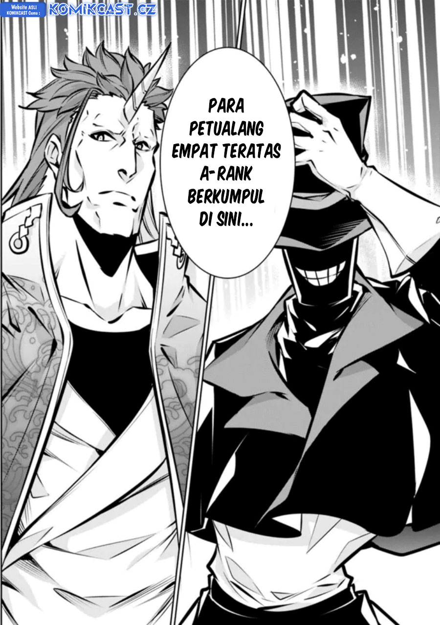 Shijou Saikyou no Mahou Kenshi, F Rank Boukensha ni Tensei Suru Chapter 109 Bahasa Indonesia
