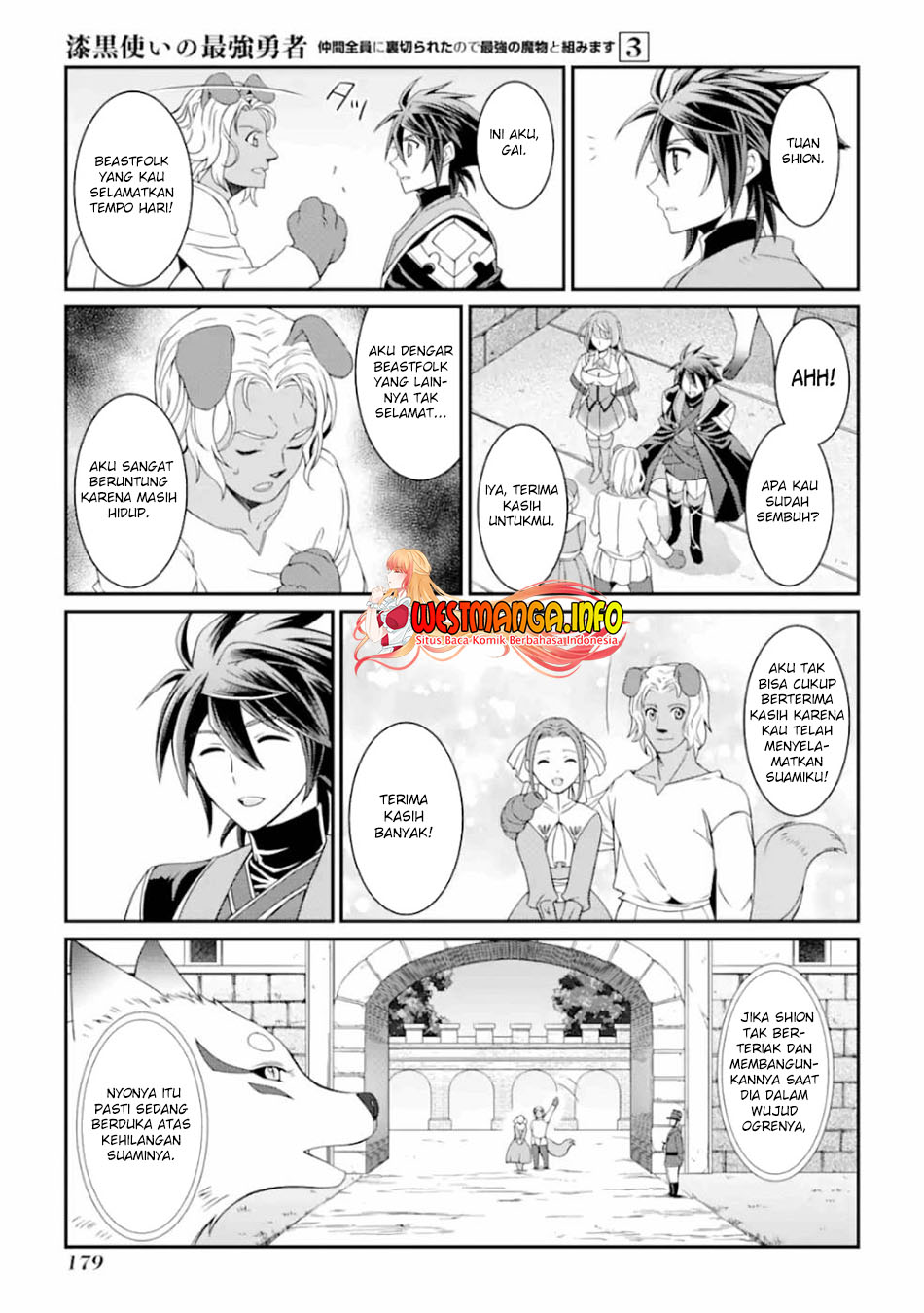 Shikkoku Tsukai no Saikyo Yusha Nakama Zen’in ni Uragira Retanode Saikyo no Mamono Chapter 13 Bahasa Indonesia