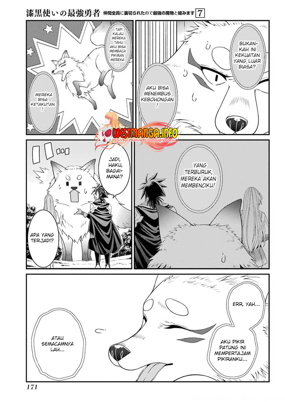 Shikkoku Tsukai no Saikyo Yusha Nakama Zen’in ni Uragira Retanode Saikyo no Mamono Chapter 37 Bahasa Indonesia