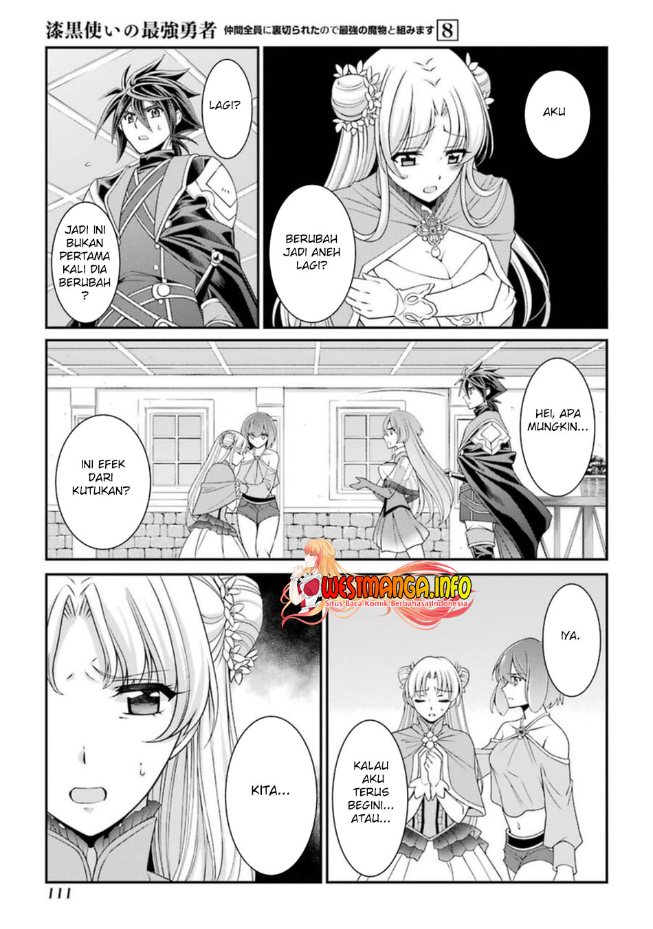 Shikkoku Tsukai no Saikyo Yusha Nakama Zen’in ni Uragira Retanode Saikyo no Mamono Chapter 41 Bahasa Indonesia