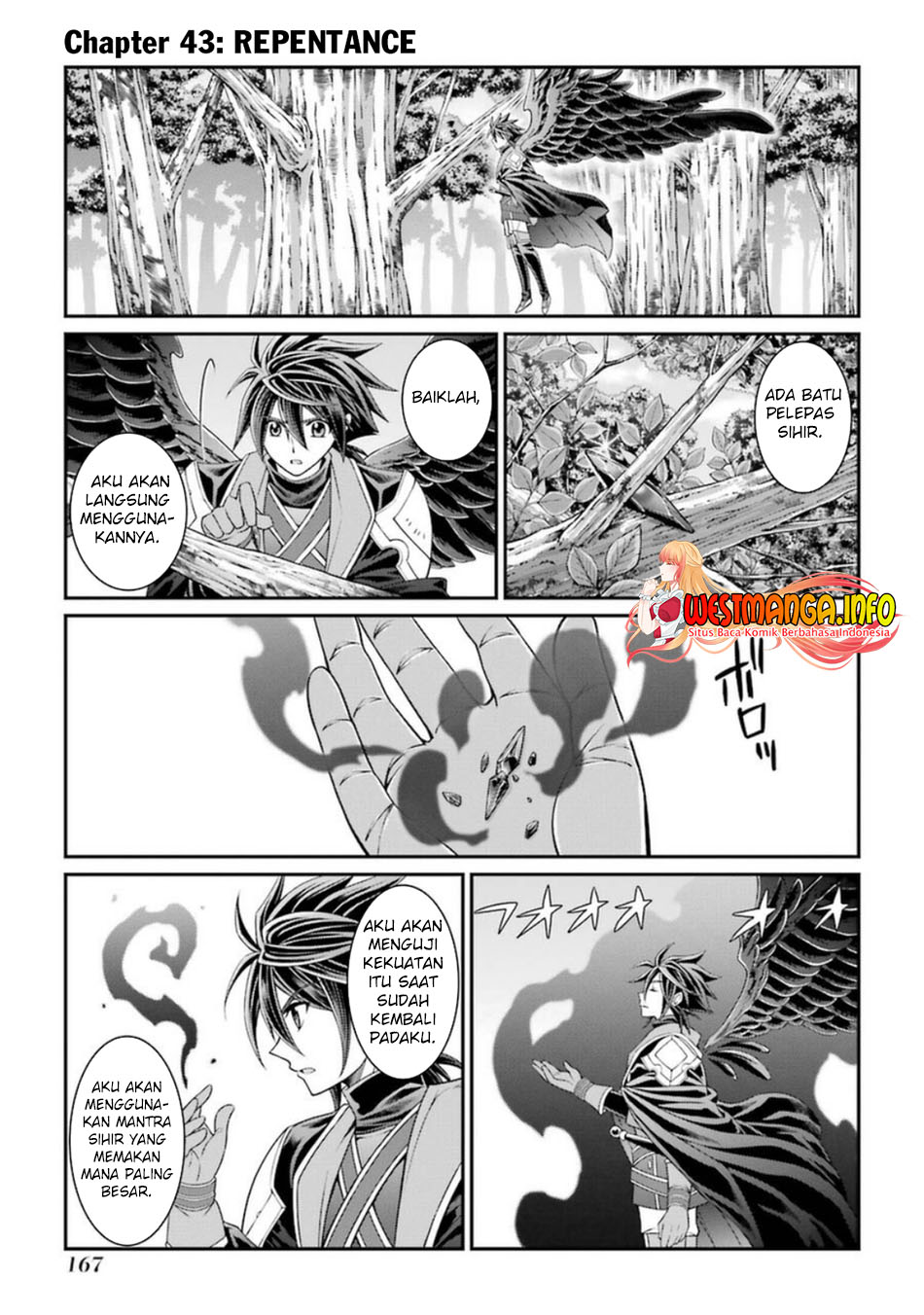 Shikkoku Tsukai no Saikyo Yusha Nakama Zen’in ni Uragira Retanode Saikyo no Mamono Chapter 43 Bahasa Indonesia