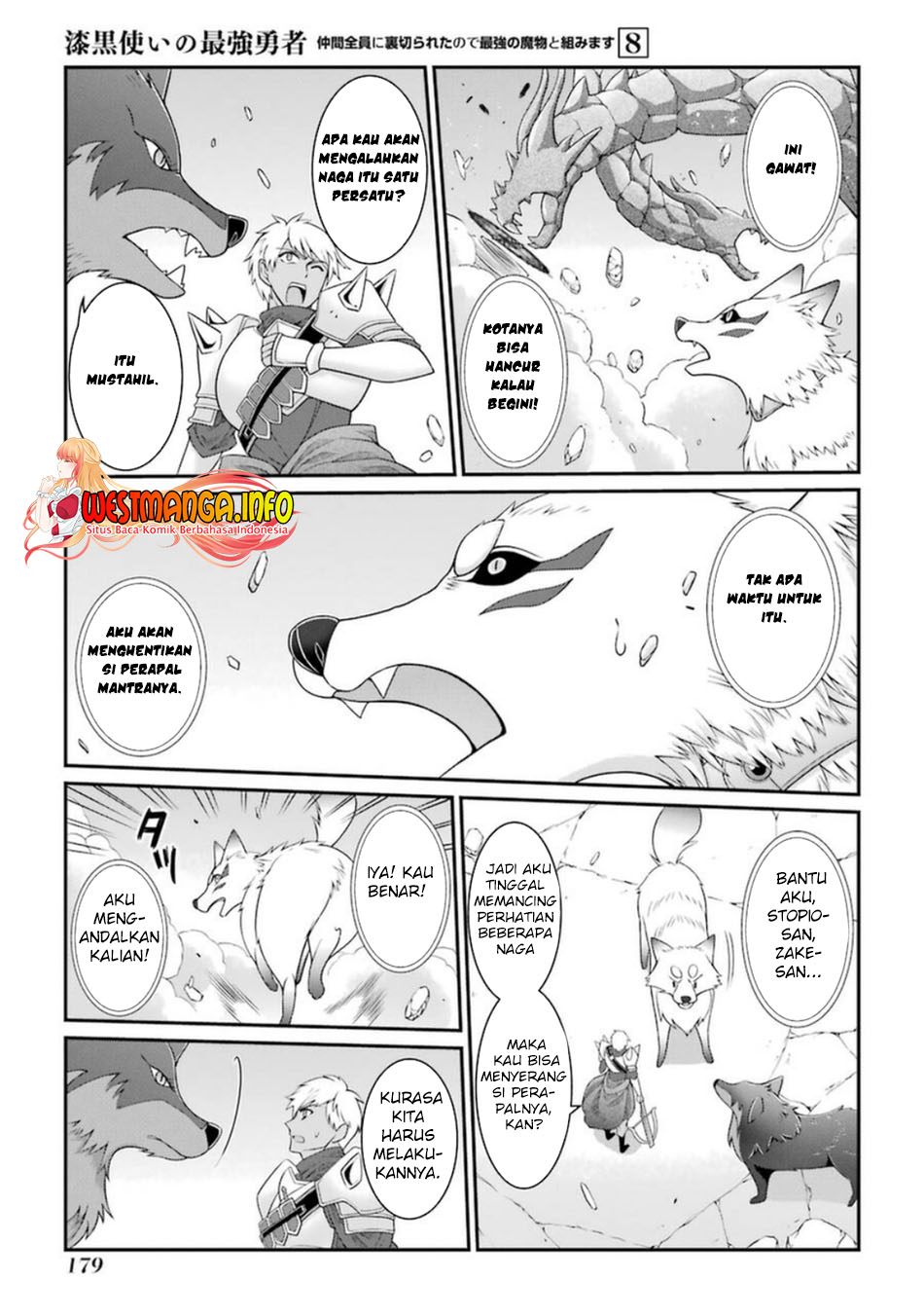 Shikkoku Tsukai no Saikyo Yusha Nakama Zen’in ni Uragira Retanode Saikyo no Mamono Chapter 43 Bahasa Indonesia