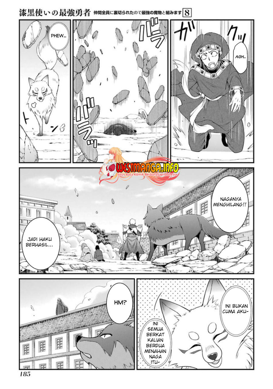 Shikkoku Tsukai no Saikyo Yusha Nakama Zen’in ni Uragira Retanode Saikyo no Mamono Chapter 43 Bahasa Indonesia