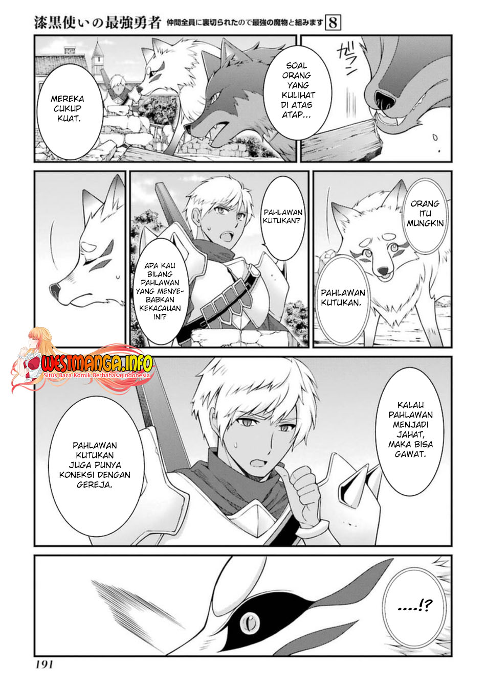 Shikkoku Tsukai no Saikyo Yusha Nakama Zen’in ni Uragira Retanode Saikyo no Mamono Chapter 43 Bahasa Indonesia