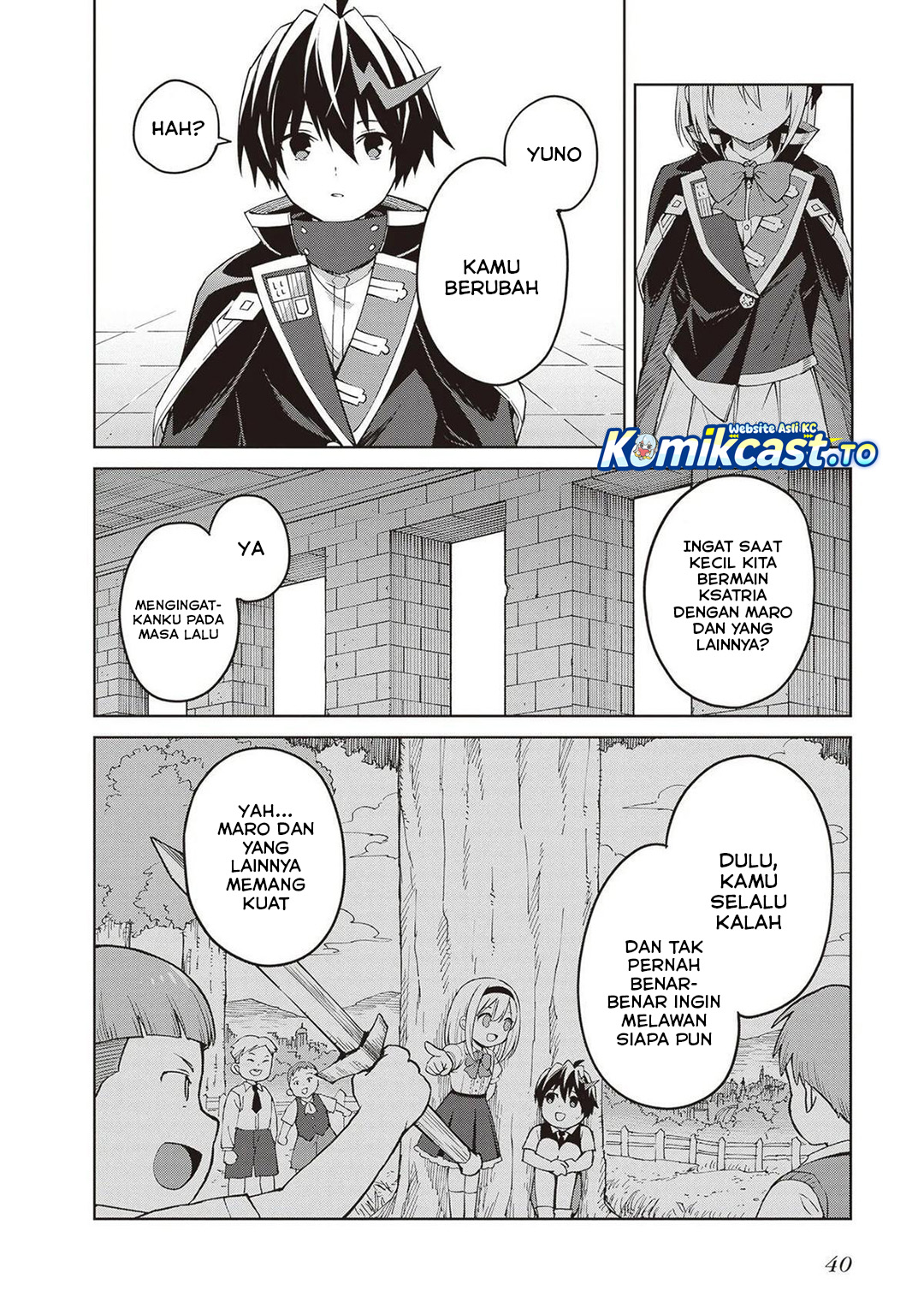 Shin no Jitsuryoku wa Girigiri made Kakushite Iyou to Omou Chapter 35 Bahasa Indonesia