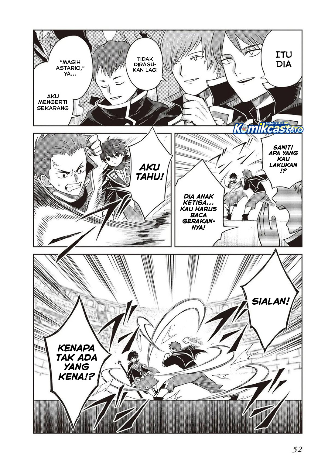 Shin no Jitsuryoku wa Girigiri made Kakushite Iyou to Omou Chapter 35 Bahasa Indonesia