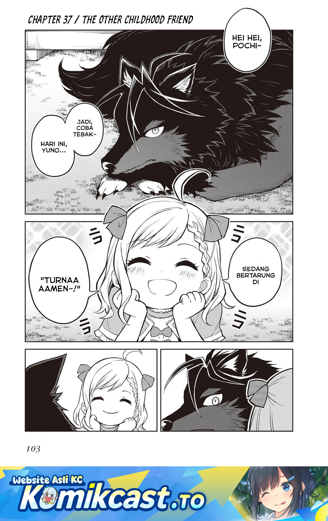 Shin no Jitsuryoku wa Girigiri made Kakushite Iyou to Omou Chapter 37 Bahasa Indonesia