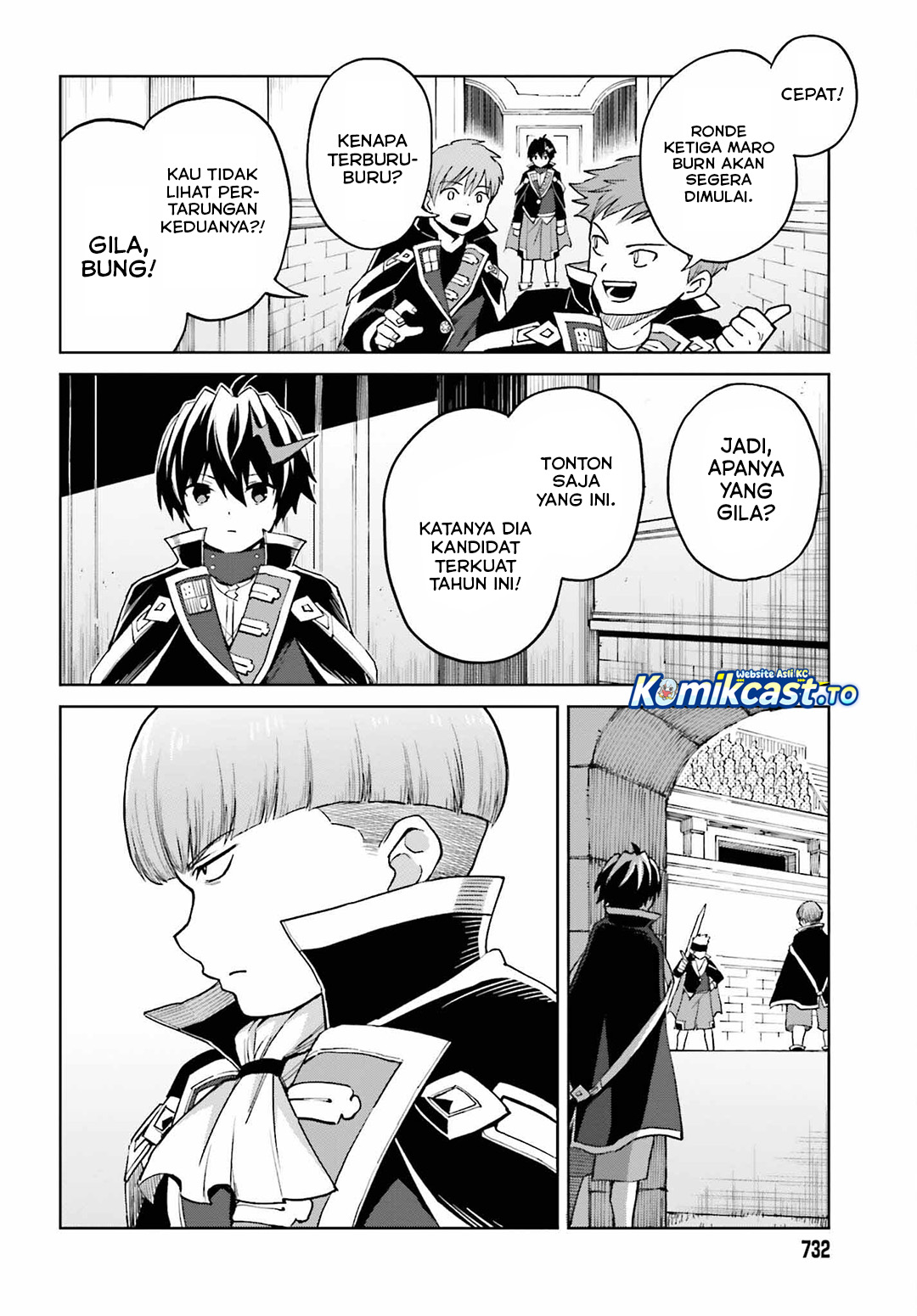 Shin no Jitsuryoku wa Girigiri made Kakushite Iyou to Omou Chapter 37 Bahasa Indonesia