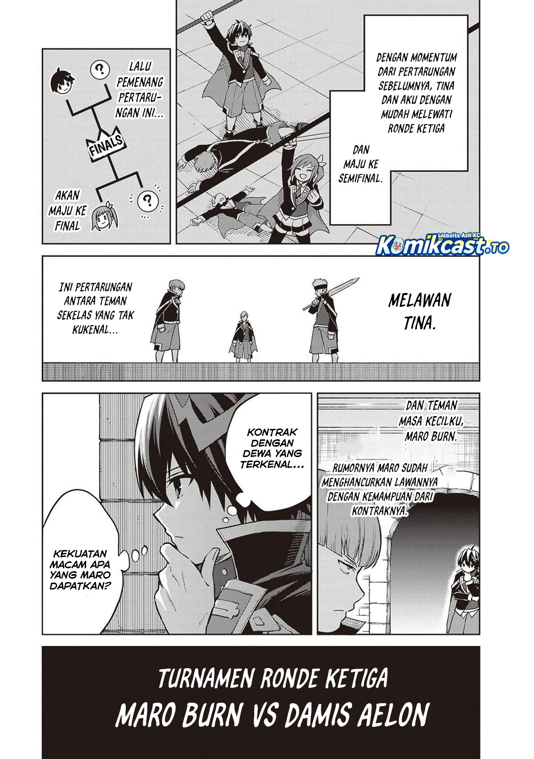 Shin no Jitsuryoku wa Girigiri made Kakushite Iyou to Omou Chapter 37 Bahasa Indonesia