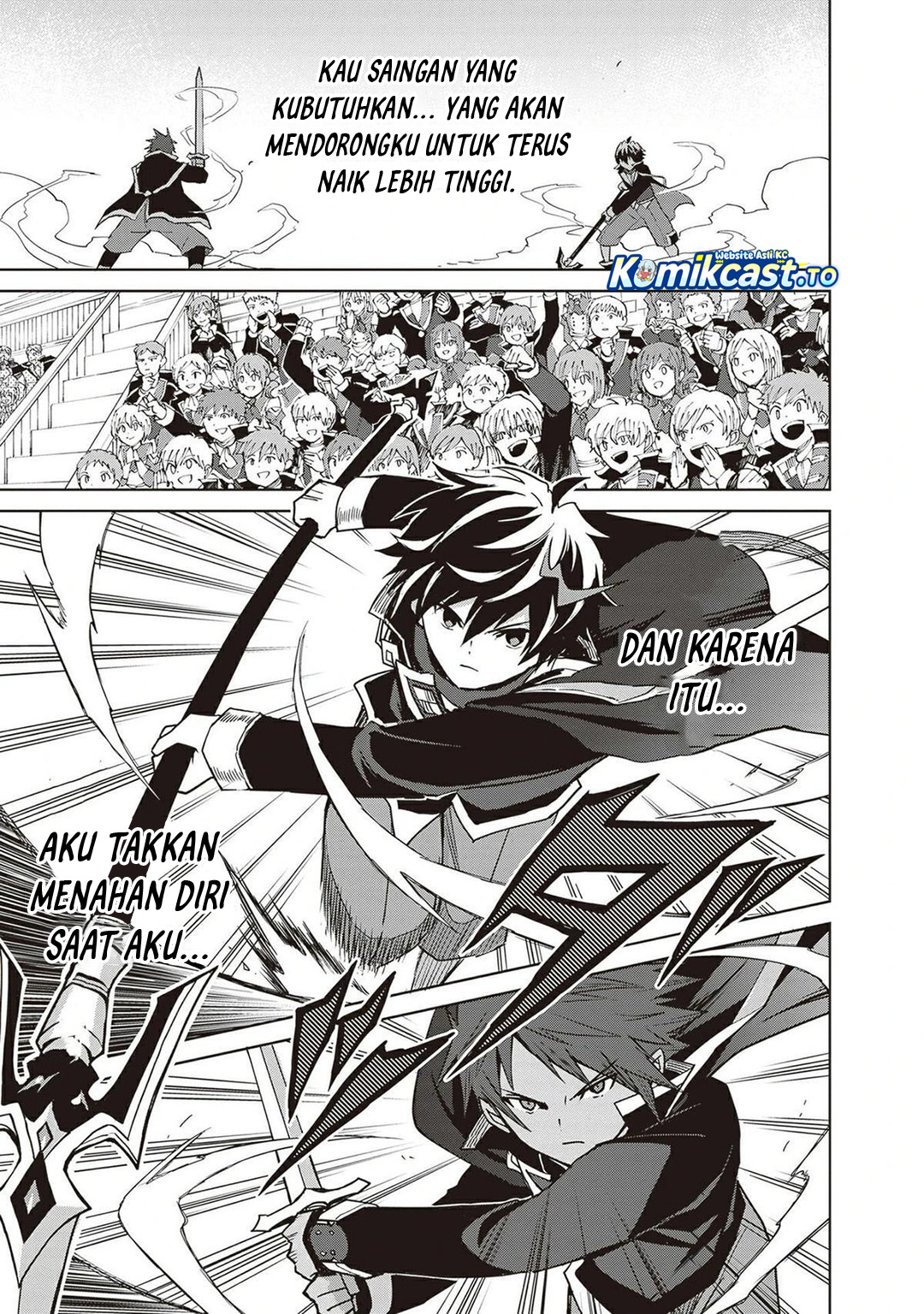 Shin no Jitsuryoku wa Girigiri made Kakushite Iyou to Omou Chapter 38 Bahasa Indonesia