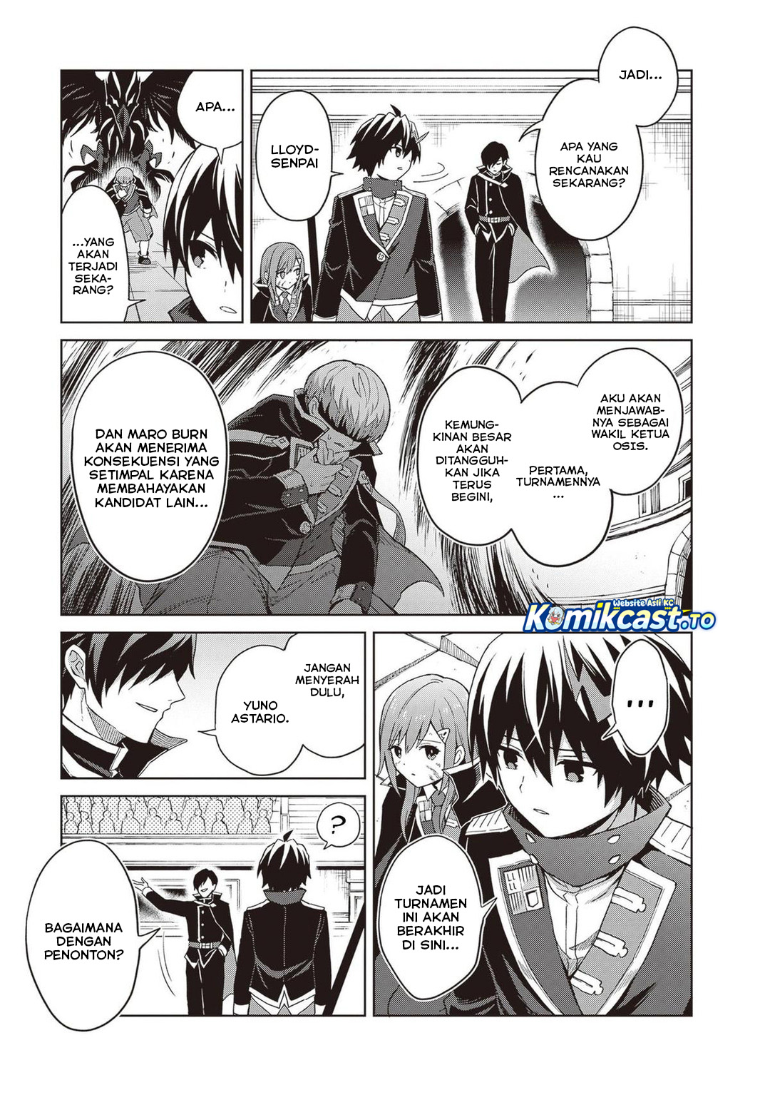 Shin no Jitsuryoku wa Girigiri made Kakushite Iyou to Omou Chapter 40 Bahasa Indonesia