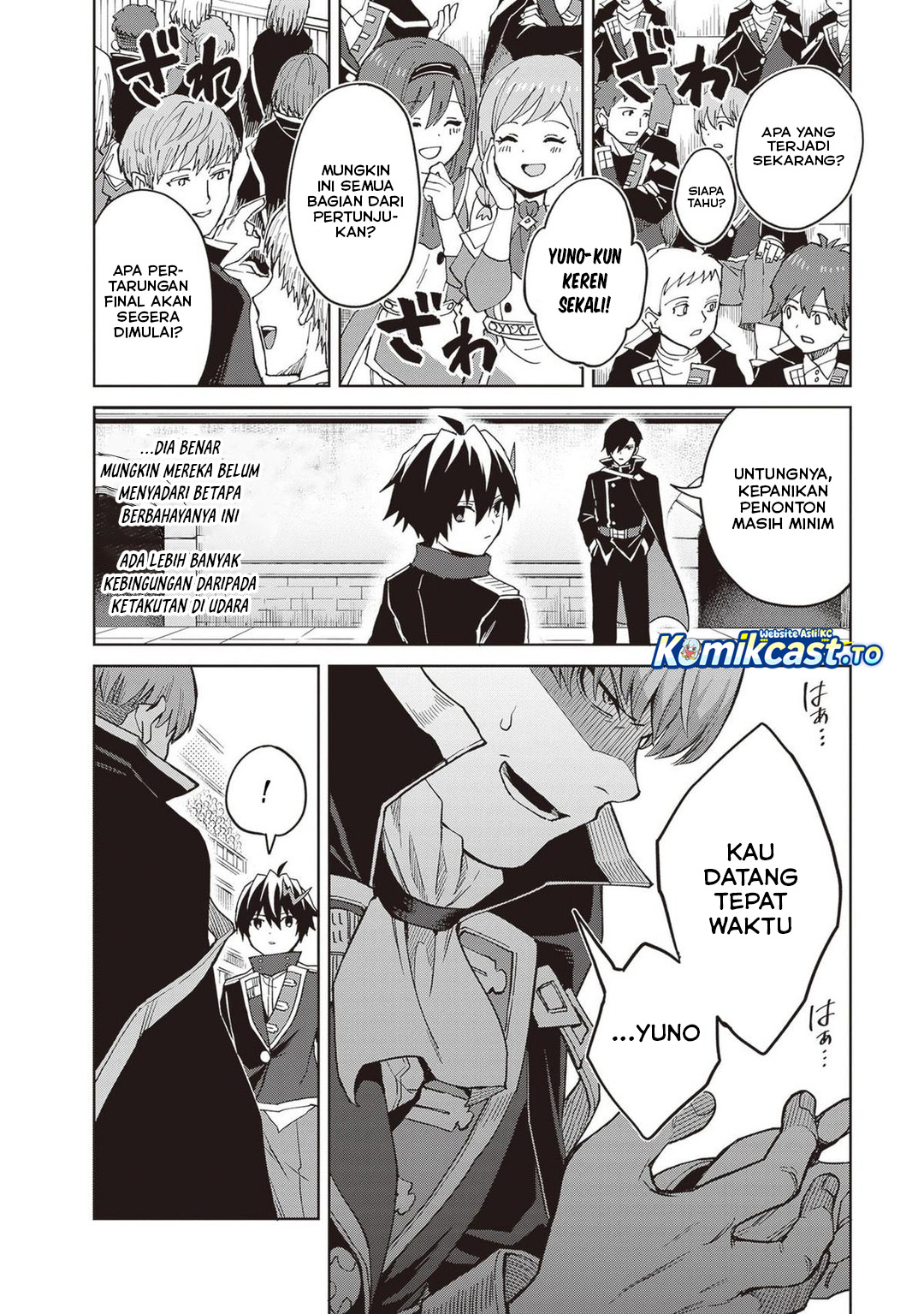 Shin no Jitsuryoku wa Girigiri made Kakushite Iyou to Omou Chapter 40 Bahasa Indonesia