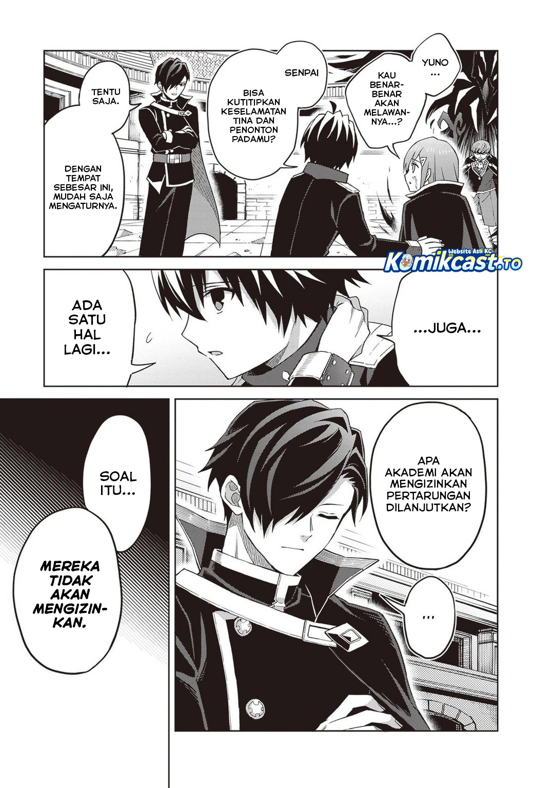 Shin no Jitsuryoku wa Girigiri made Kakushite Iyou to Omou Chapter 40 Bahasa Indonesia