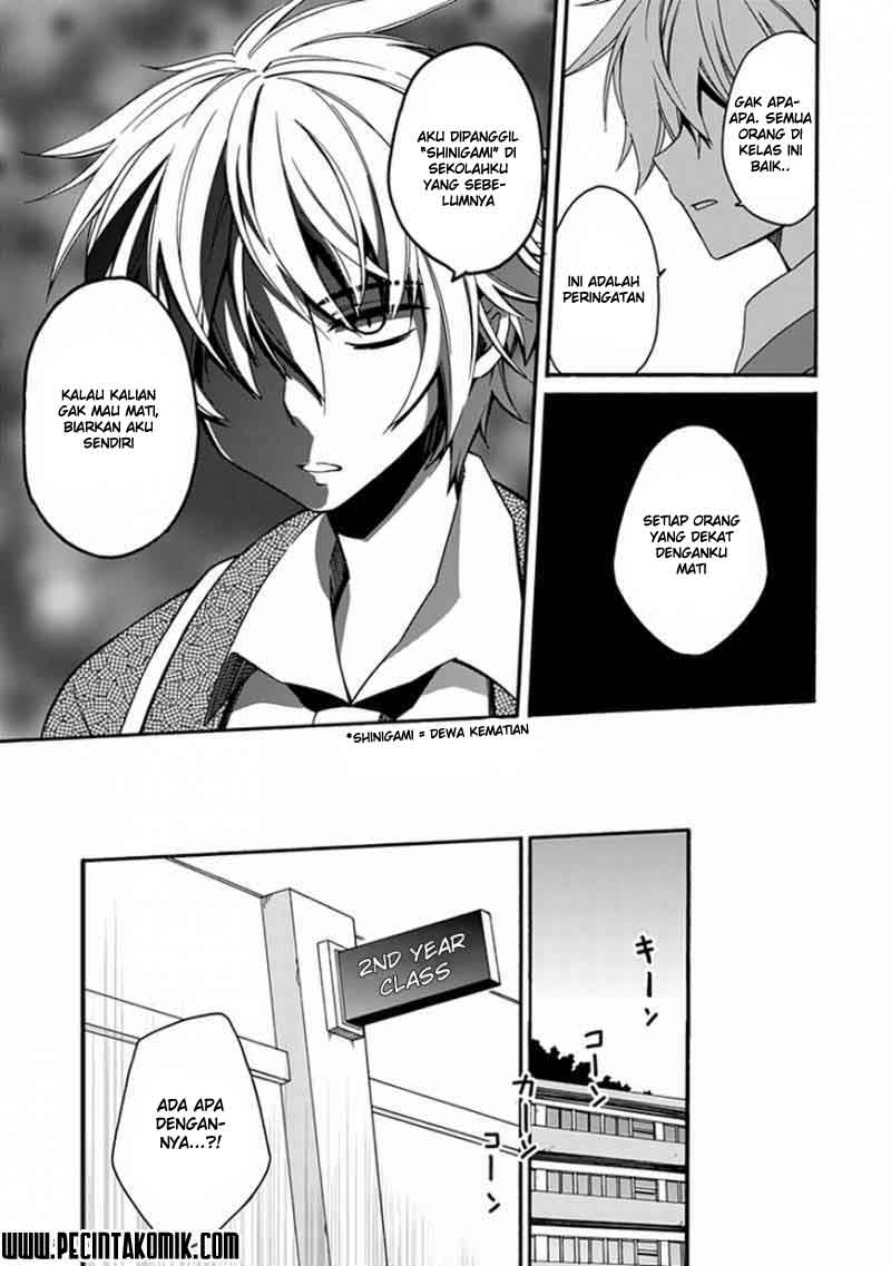 Shindere Shoujo to Kodoku na Shinigami chapter 1