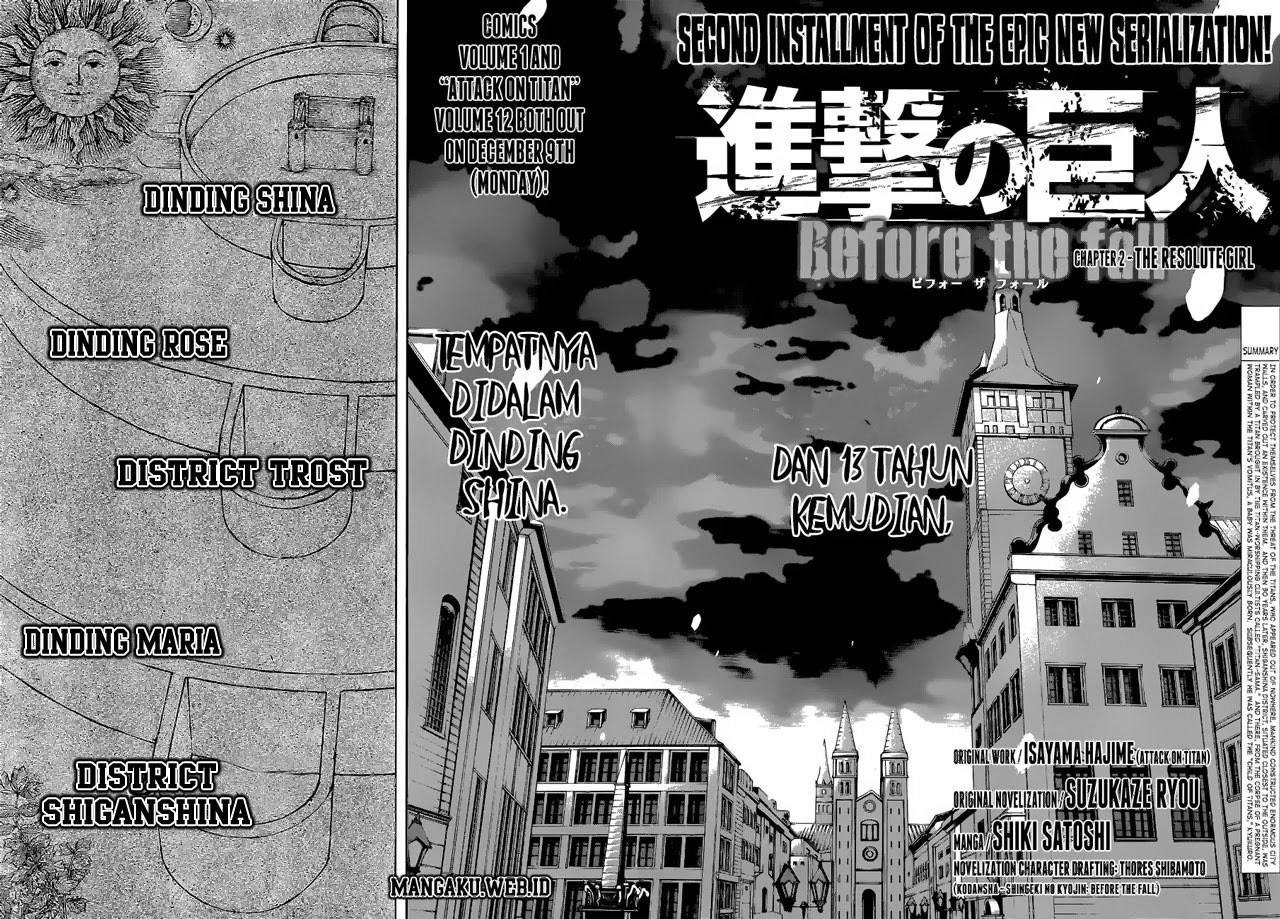 Shingeki no Kyojin: Before the Fall chapter 2