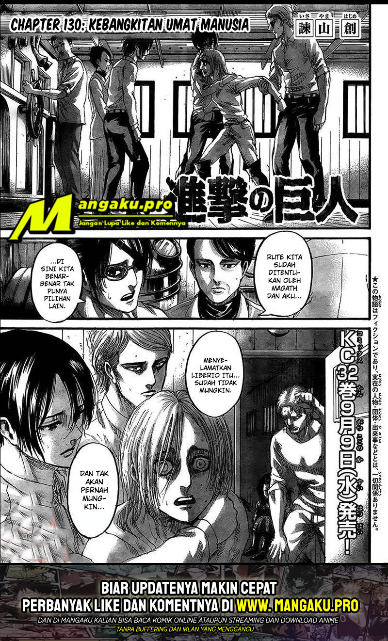 Shingeki no Kyojin Chapter 130.1 Bahasa Indonesia