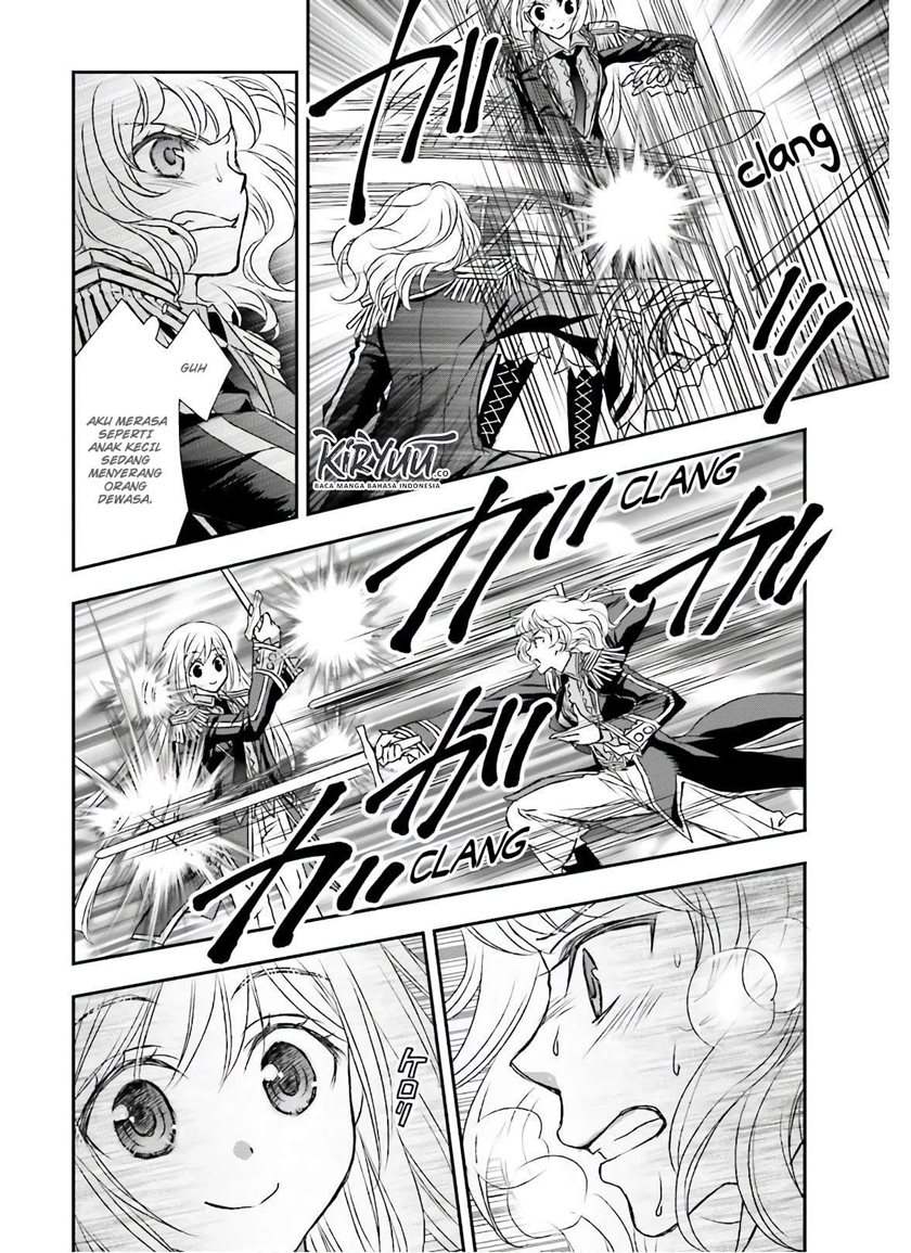 Shinigami ni Sodaterareta Shoujo wa Shikkoku no Tsurugi wo Mune ni Idaku Chapter 15 Bahasa Indonesia