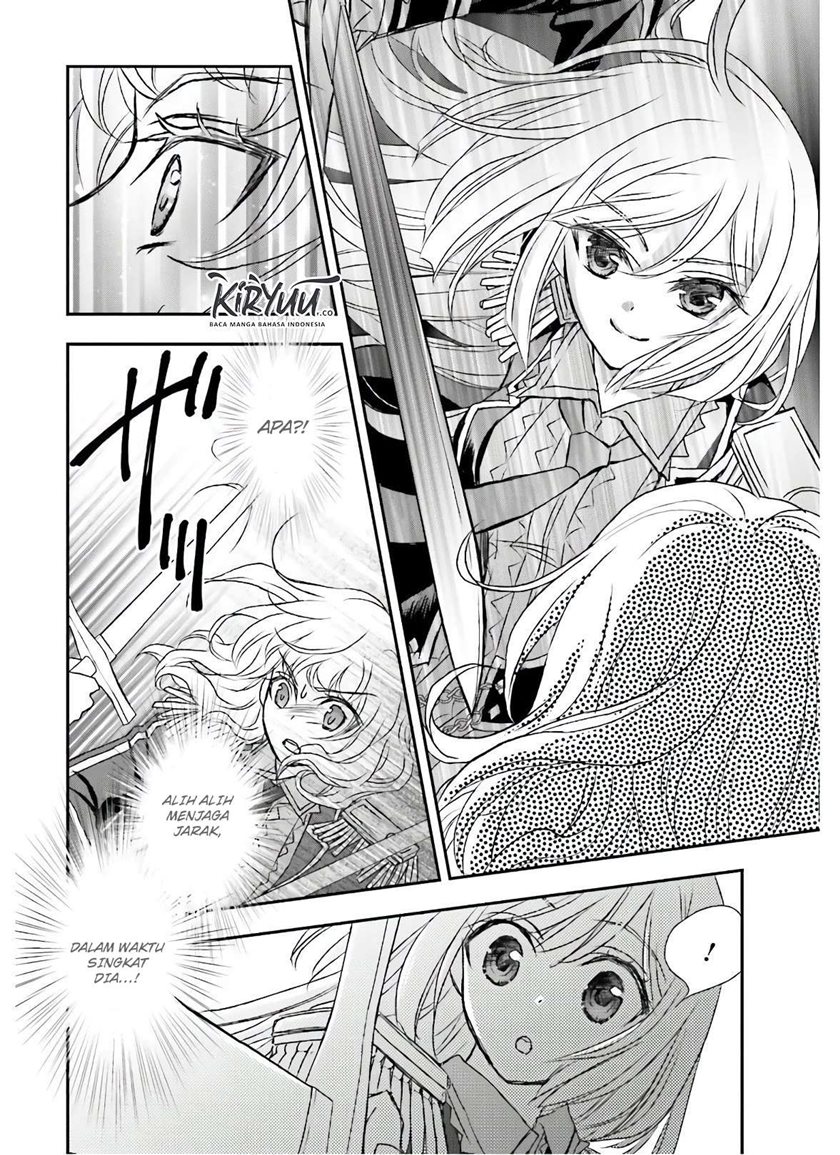 Shinigami ni Sodaterareta Shoujo wa Shikkoku no Tsurugi wo Mune ni Idaku Chapter 15 Bahasa Indonesia