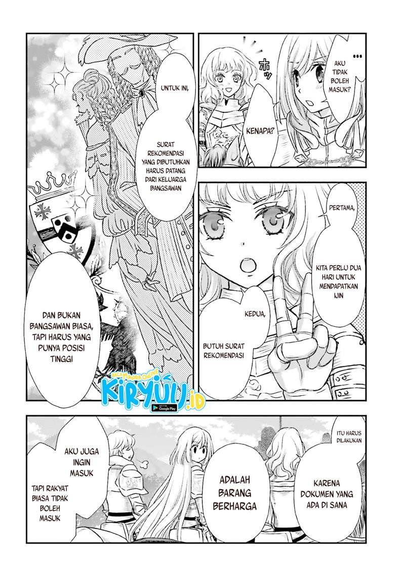 Shinigami ni Sodaterareta Shoujo wa Shikkoku no Tsurugi wo Mune ni Idaku Chapter 21 Bahasa Indonesia