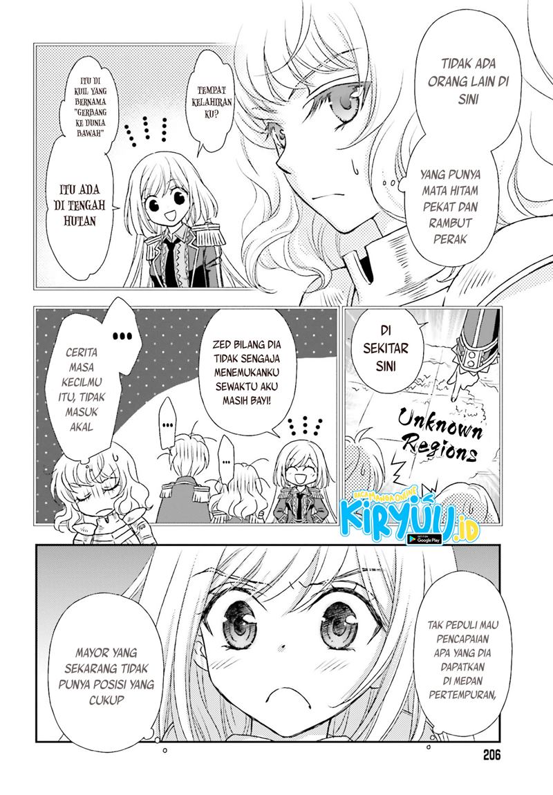 Shinigami ni Sodaterareta Shoujo wa Shikkoku no Tsurugi wo Mune ni Idaku Chapter 21 Bahasa Indonesia