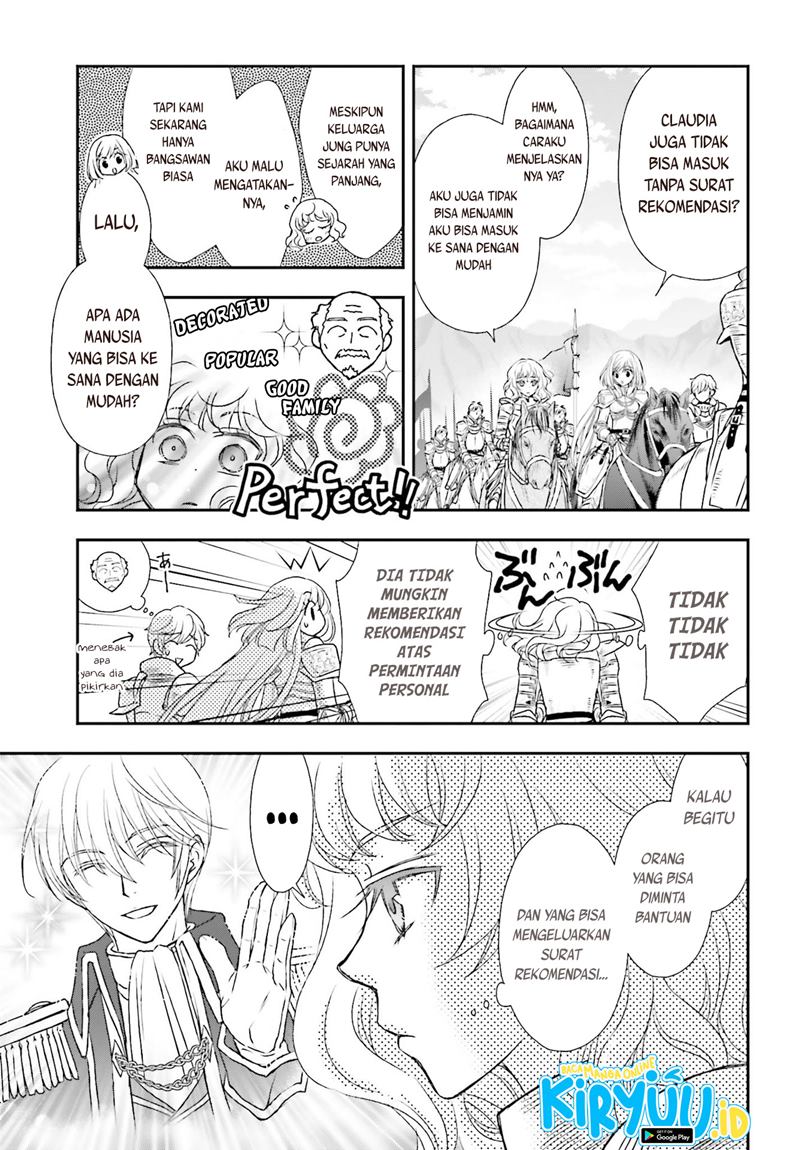 Shinigami ni Sodaterareta Shoujo wa Shikkoku no Tsurugi wo Mune ni Idaku Chapter 21 Bahasa Indonesia