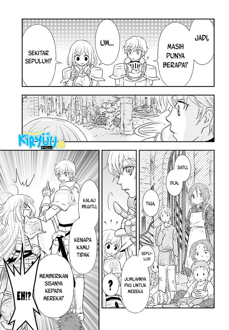 Shinigami ni Sodaterareta Shoujo wa Shikkoku no Tsurugi wo Mune ni Idaku Chapter 21 Bahasa Indonesia