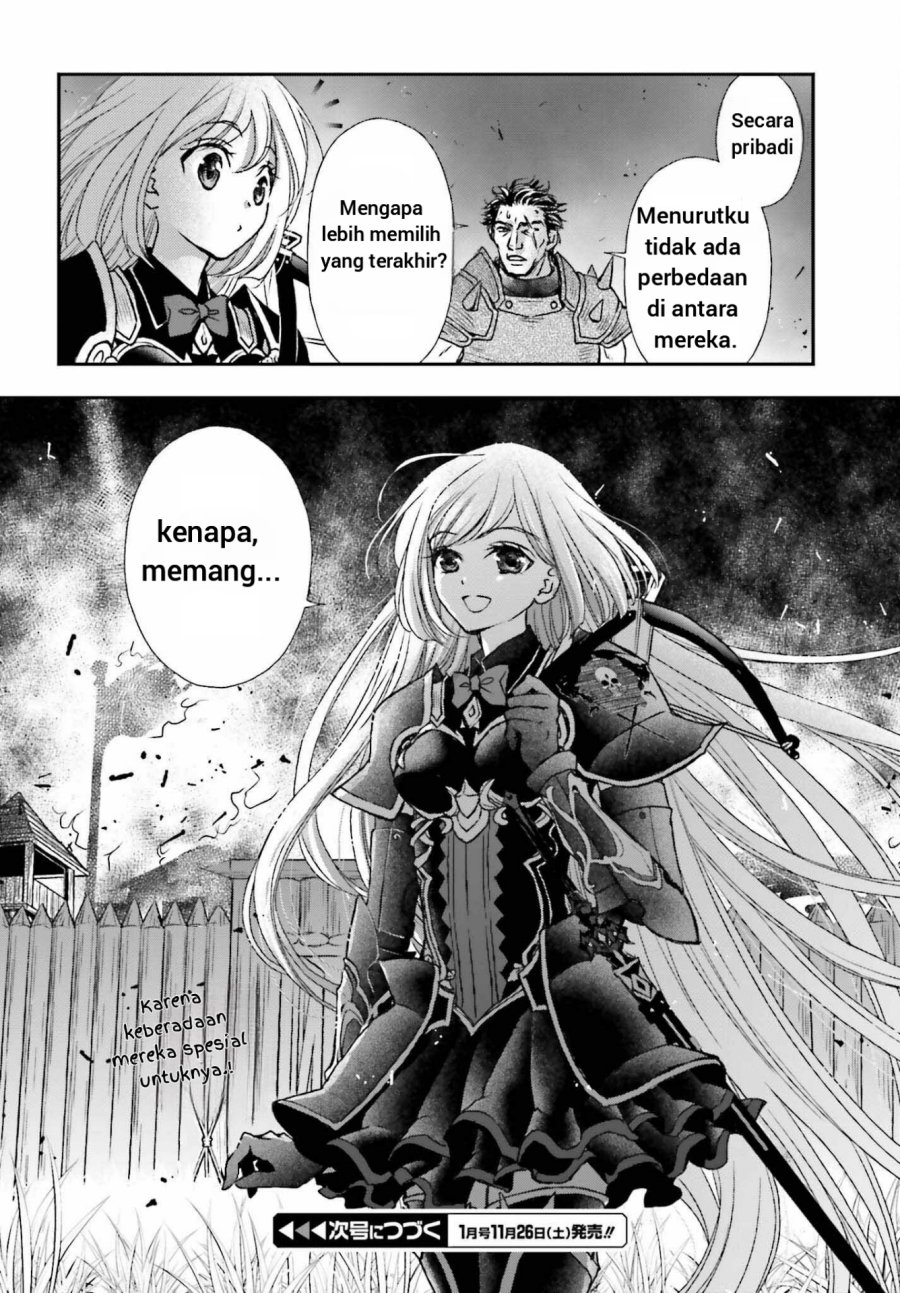 Shinigami ni Sodaterareta Shoujo wa Shikkoku no Tsurugi wo Mune ni Idaku chapter 33