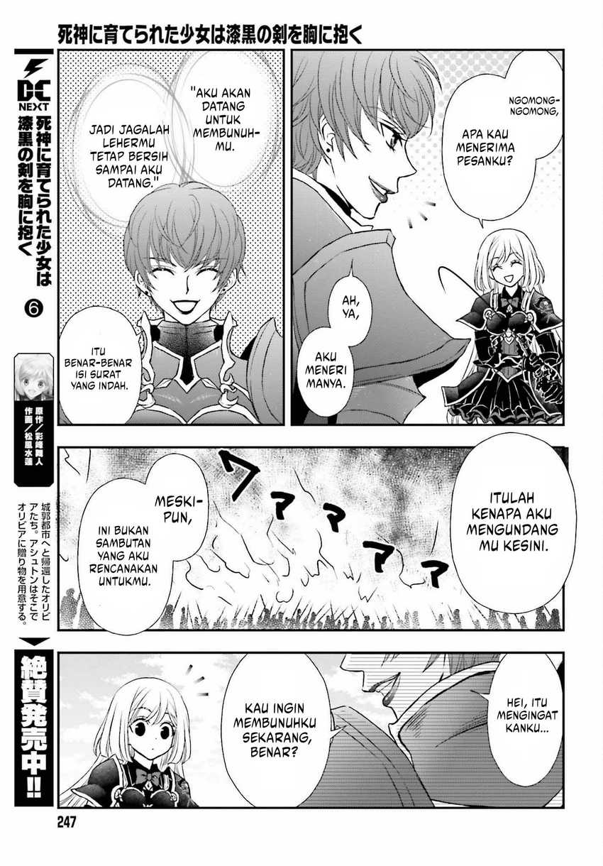 Shinigami ni Sodaterareta Shoujo wa Shikkoku no Tsurugi wo Mune ni Idaku chapter 37
