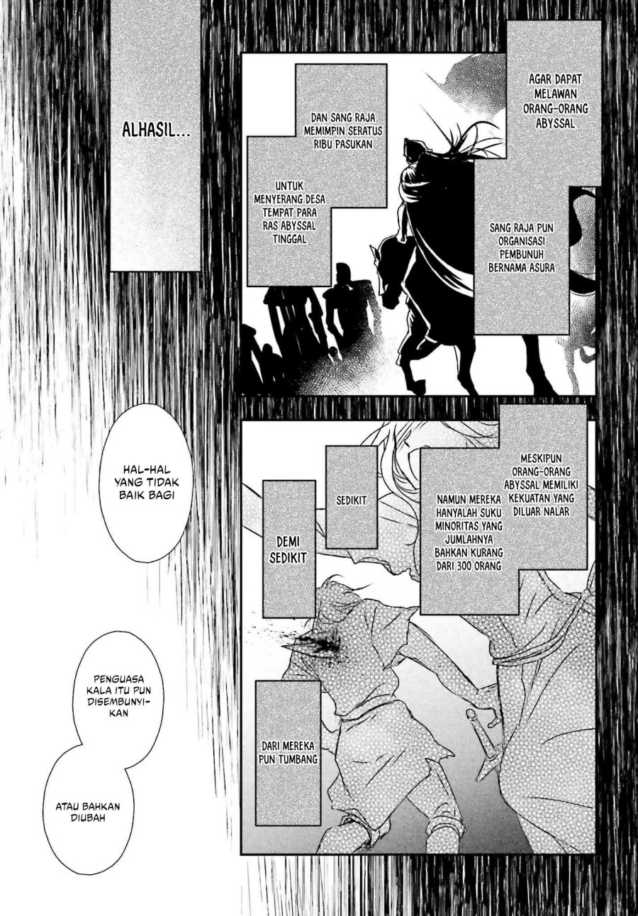 Shinigami ni Sodaterareta Shoujo wa Shikkoku no Tsurugi wo Mune ni Idaku Chapter 46 Bahasa Indonesia