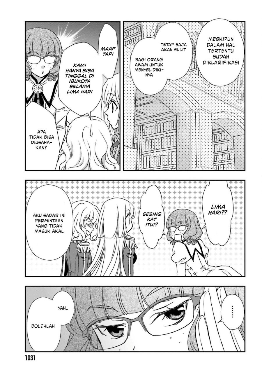 Shinigami ni Sodaterareta Shoujo wa Shikkoku no Tsurugi wo Mune ni Idaku Chapter 46 Bahasa Indonesia