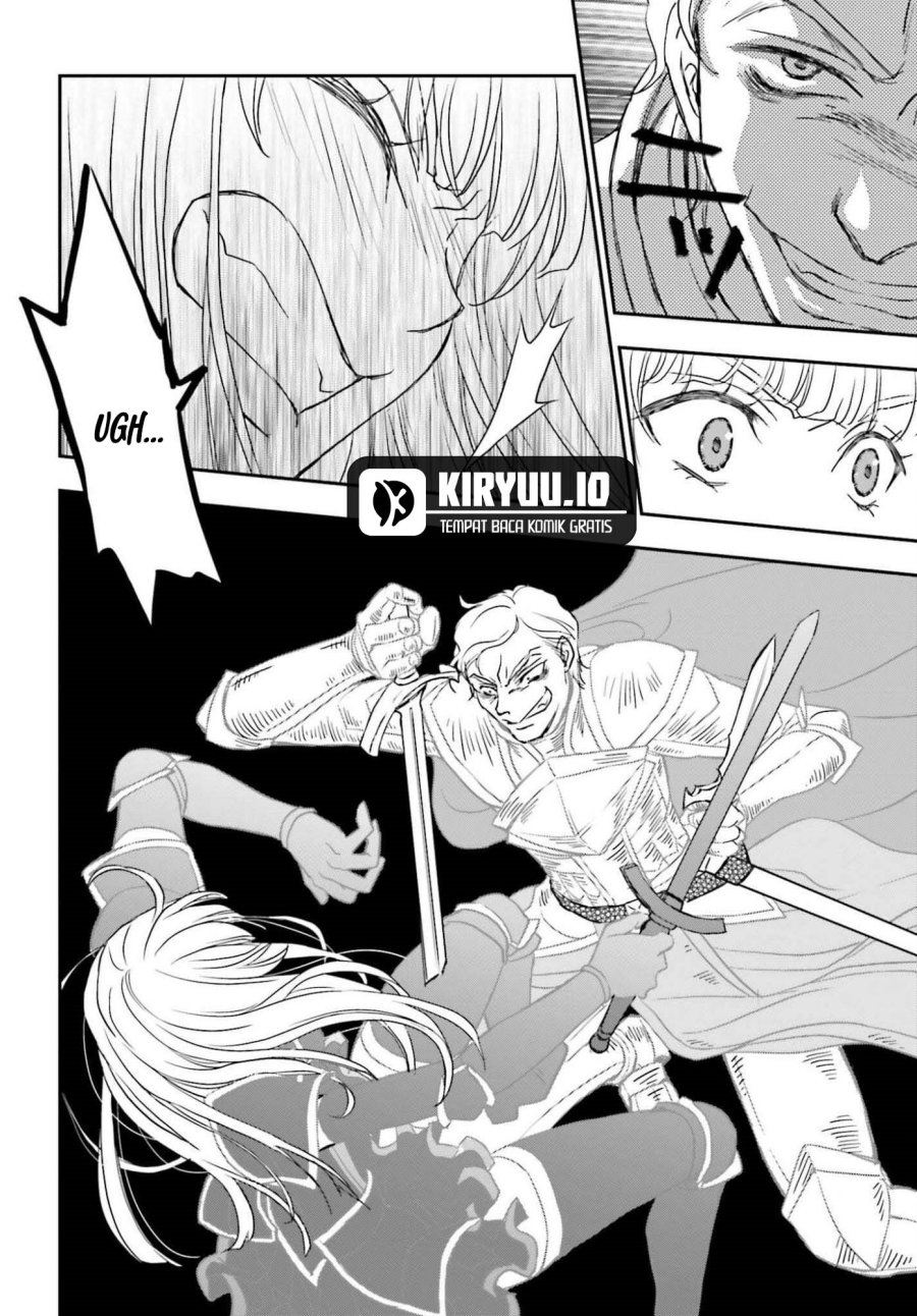 Shinigami ni Sodaterareta Shoujo wa Shikkoku no Tsurugi wo Mune ni Idaku chapter 54