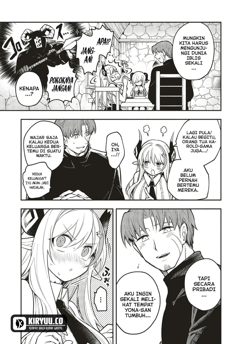 Shinkon Quest – Maou no Musume wa Majime Yuusha wo Otoshitai Chapter 08 Bahasa Indonesia