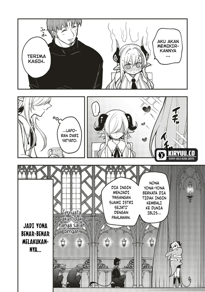 Shinkon Quest – Maou no Musume wa Majime Yuusha wo Otoshitai Chapter 08 Bahasa Indonesia