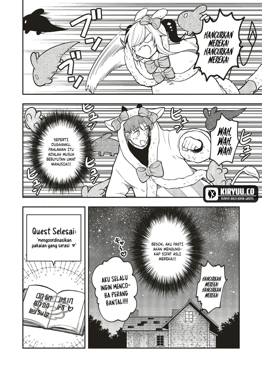 Shinkon Quest – Maou no Musume wa Majime Yuusha wo Otoshitai Chapter 08 Bahasa Indonesia