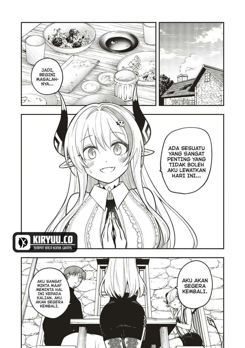 Shinkon Quest – Maou no Musume wa Majime Yuusha wo Otoshitai Chapter 08 Bahasa Indonesia