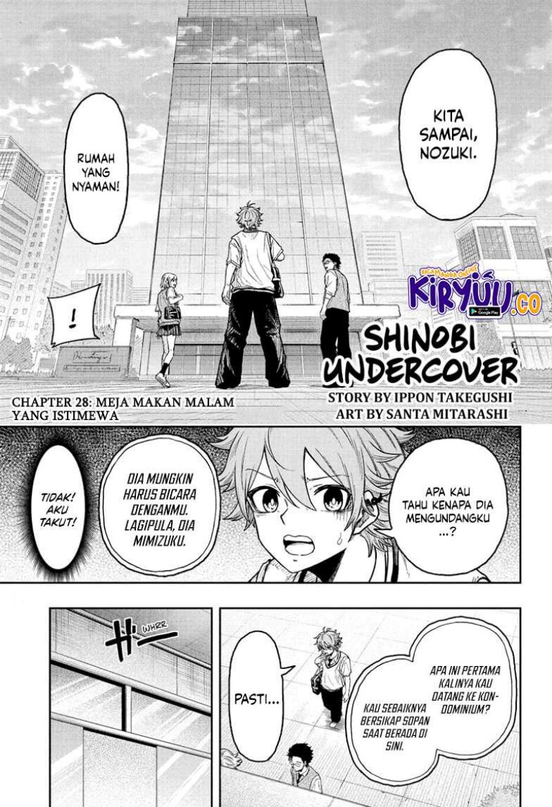 Shinobi Undercover Chapter 28 Bahasa Indonesia