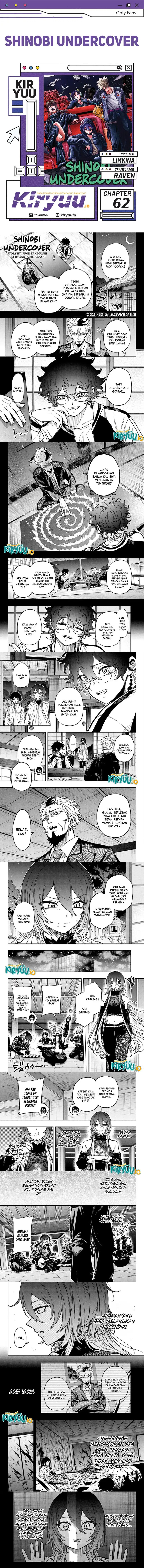 Shinobi Undercover Chapter 62 Bahasa Indonesia