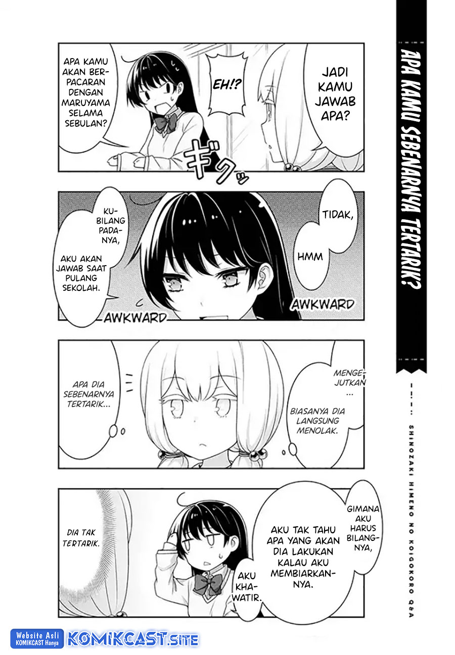 Shinozaki Himeno’s Love Q&A Chapter 02 Bahasa Indonesia