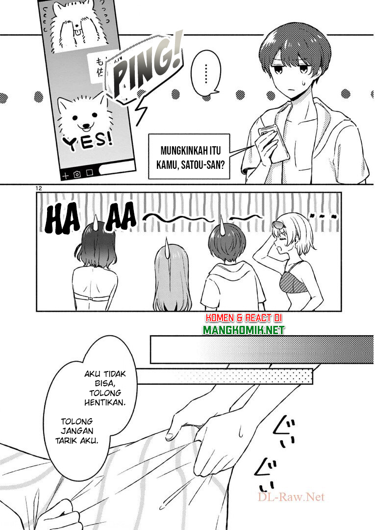 Shiotaiou no Sato-san ga Ore ni dake Amai chapter 28